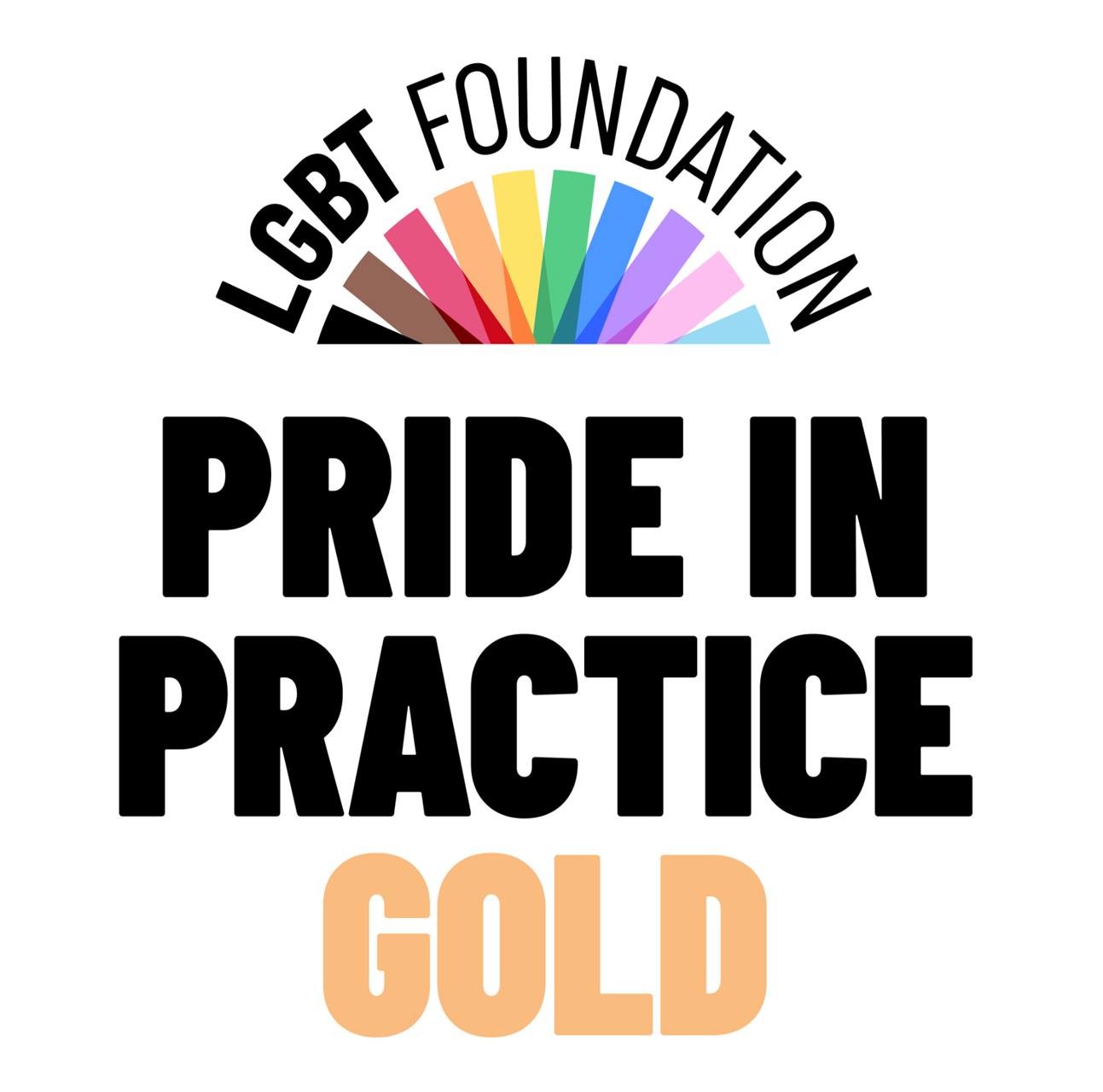 LGBT Foundation Pride in practice gold